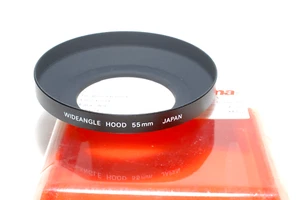 Hama 92255 35mm Weitwinkel Metall M55 Sonnenblende 55mm lens hood JP (neuwertig) - Bild 1 von 3