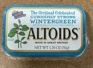 1.76oz Sealed Collectors Tin Altoids Wintergreen Candy,Strong Mints SH1.29 - Picture 1 of 1
