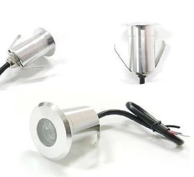 FARETTO INCASSO LUCE FREDDA CALDA LED 3W SEGNAPASSO CALPESTABILE ESTERNO INTERNO - Immagine 1 di 2