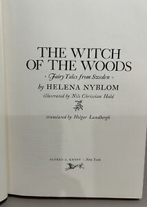 The Witch Of The Woods Helena Nyblom 1968 1st American Ed HC Swedish Fairy Tales