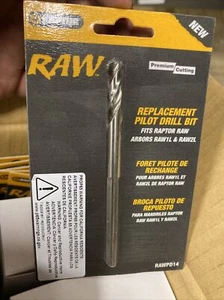 Raptor/Raw Replacement Pilot Drill Bit 1/4X4 Fits 1L& 2l Pack Of 4 - Picture 1 of 1