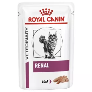 Royal Canin Veterinary Renal Wet Cat Food in Loaf 12 x 85 g , 48 x 85g Pouches - Picture 1 of 6