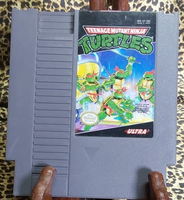 TMNT Teenage Mutant Ninja Turtles Nintendo (NES)-NOT TESTED - Image 1 of 4