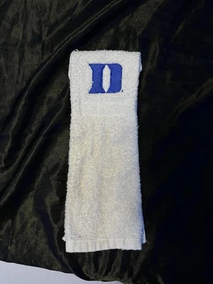 Duke Blue Devils Team Issued Football Towel (brand New) College Football Gear - Image 1 of 4