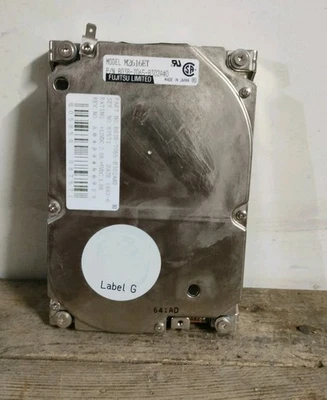 Fujitsu M2616ET 104mb B03B-7065-B302A Hard disk IDE PATA 3.5 Hdd Vintage PC - Immagine 1 di 4