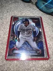 2023 Bowman's Best #63 James Outman RC Sparkle Refractor/299 - Picture 1 of 3