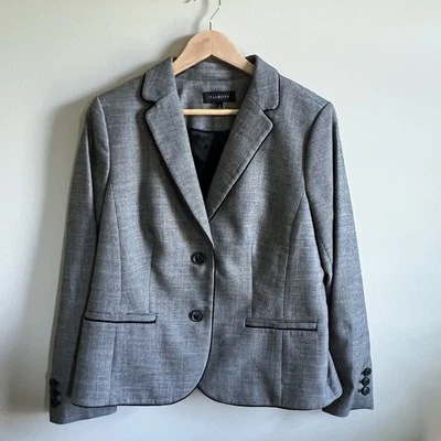 Chaqueta Blazer Talbots Para Mujer Tweed Estilo Clásico Talla 12 Carrera Trabajo Elegante Foto 1 de 4