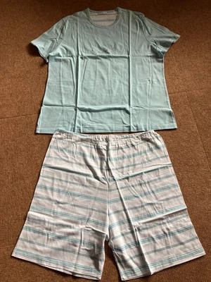 Schiesser : 2-teiliger, kurzer Sommer-Schlafanzug,Gr. 46,kaum/gar nicht getragen - Bild 1 von 4