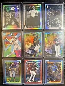 2025 Topps Chrome Baseball INSERT LOT (17)- Complete your sets! - Picture 1 of 2