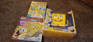 NEW Spongebuddy Squarepants SpongeBob Squarepants Squishy Talking Toy Rare  - Picture 1 of 8