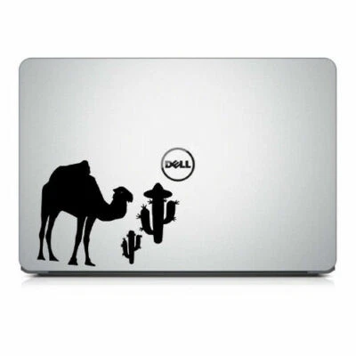 Camel in Desert Cactus Animal Vinly Decal Sticker for Macbook laptop Car Window - Image 1 of 4