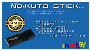 Ultimate Multiboot USB, Kali Linux, Ubuntu, Mint, Fedora, BlackArch and more... - Picture 1 of 12