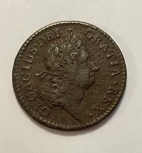 1724 WOOD'S HIBERNIA ~ HALFPENNY ~ COLONIAL ISSUES ~ IRELAND - Picture 1 of 2