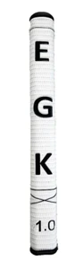 EMPUÑADURA DE PUTTER DE GOLF EGK 1.0 DELGADA, BLANCA SIN CÓNICA - Imagen 1 de 5