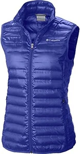 Chaleco para mujer Columbia Flash Forward, uva clara, mediano - Imagen 1 de 2