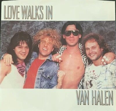 Van Halen Love Walks  45 RPM 7" Vinyl Record - Image 1 of 4