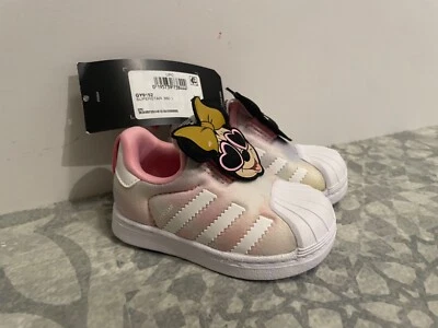 Toddler adidas Originals Disney Superstar 360 Shoes Minnie Mouse New size 4.0 - Image 1 of 4