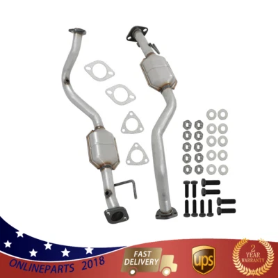 For 98-02 Isuzu Rodeo ＆ 98-99 Amigo 3.2L 2PCS Catalytic Converter Set Left+Right - Изображение 1 из 4