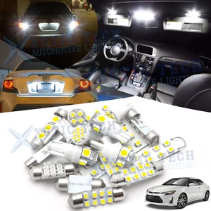 White LED Interior Map Dome + Reverse Light Package Kit For Scion tC 2005-2016 - Picture 1 of 12