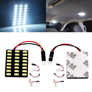 10 Piezas 24 LED 5630 SMD Panel Coche Bombilla T10 + BA9S + Lámparas Domo Festón 12V - Imagen 1 de 11