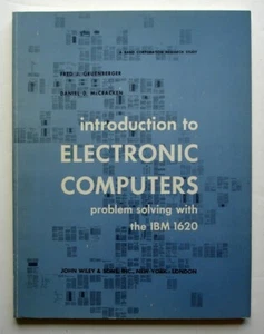 VTG 1966 Introduction to Electronic Computers: Problem Solving with the IBM 1620 - Picture 1 of 3