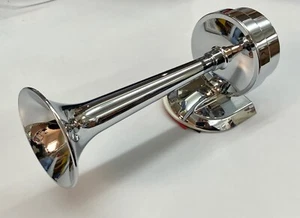 Nuova Rade marine trumpet horn 12v - chromed - Picture 1 of 5