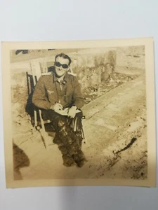 Foto luftwaffe Jagdflieger jg53 Karl Leonhardt dkig 23ls sizilien gela - Bild 1 von 1