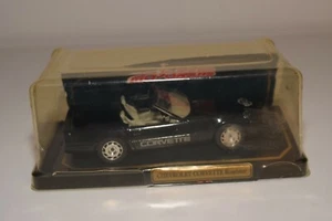 WW 1:24 MAJORETTE CHEVROLET CORVETTE ROADSTER BLACK MIB - Picture 1 of 5
