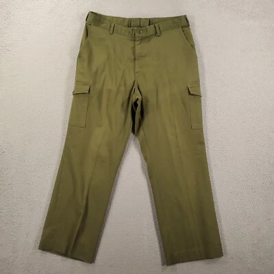 Boy Scouts Of America Uniform Pants Mens 38 Green Vintage BSA Scouting USA - Image 1 of 4