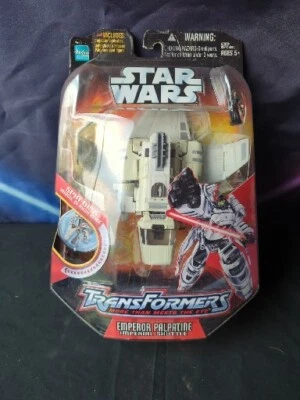 Transformers Emperor Palpatine Imperial Shuttle Star Wars Spin Disk 2006 - Image 1 of 3