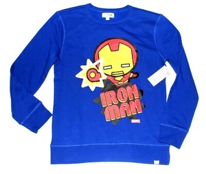 Marvel x GAP ShangHai Iron man Kawaii boys Kids sweatshirt --Blue - Picture 1 of 4