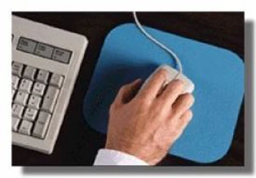 Blue tissue mouse pad . - Image 1 of 1