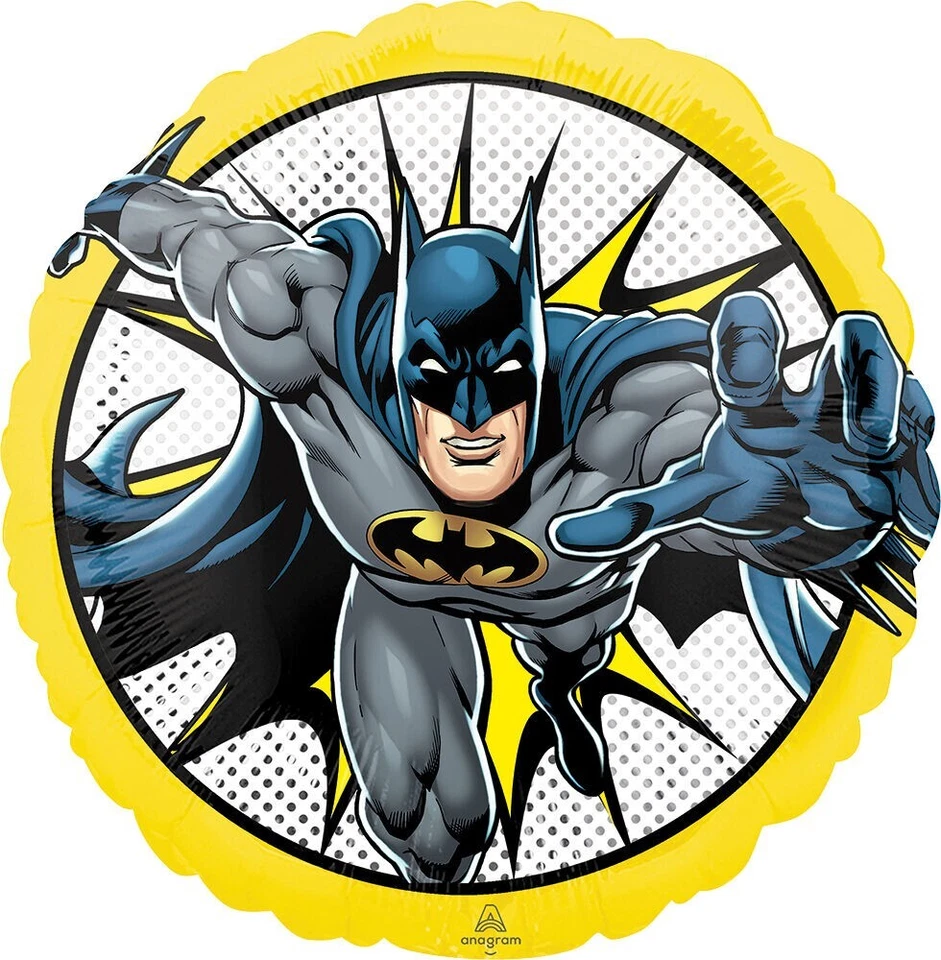 Batman 18'' Anagram Balloon Birthday Party Decorations Supplies - Image 1 of 1