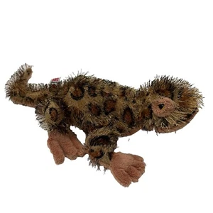 Leopard Lizard Brown Tan Spotted Ganz Webkinz HM198 Plush 14" Lovey Toy No Code - Picture 1 of 11