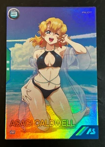 Gundam ARSENAL BASE Karte PR-231 (PR) ASAGI CALDWELL BANDAI Prisma JAPAN TCG - Bild 1 von 6