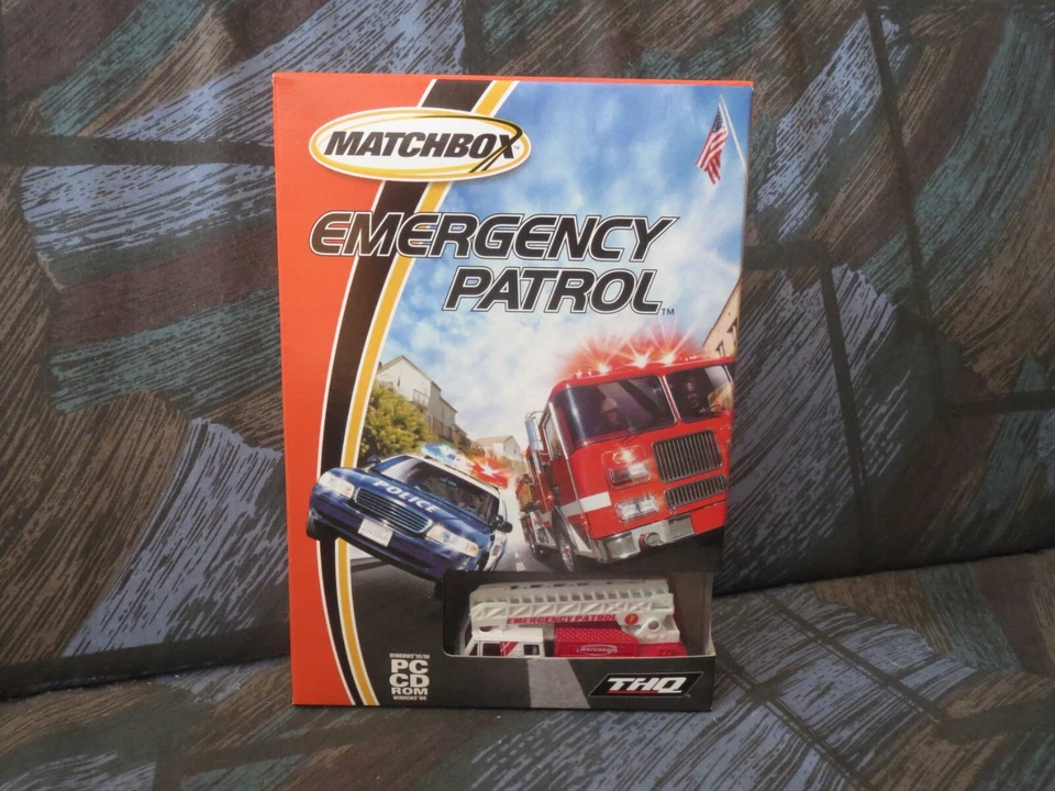 MATCHBOX PC Game Emergency Patrol mit 1 Sondermodell,  in OVP - Bild 1 von 1