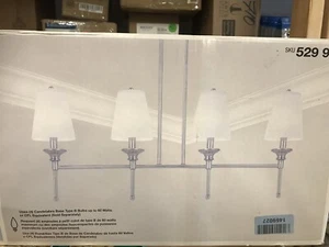 Hamption Bay sadie island light fixture (72 in Rod 32 in L x 5 in W x 14 in H) - Picture 1 of 2