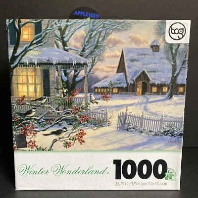 Rompecabezas White Wonderland 1000 piezas Surelock #44613-8 de TCG Foto 1 de 3