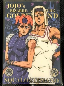 Squalo & Tiziano JoJo's Bizarre Adventure Oblate Karte Golden Wind Nr. 10 Japan Kostenloser Versand - Bild 1 von 6