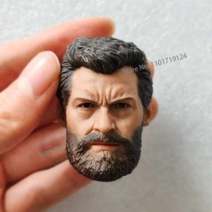 Hugh Jackman Old Logan Head Sculpt for 12" Action Figure - Bild 1 von 6