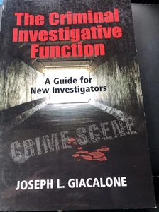 The criminal investigative function A guide for new investigators *** - Picture 1 of 12