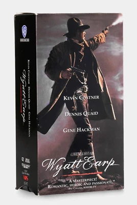 Wyatt Earp The Movie Double VHS - Kevin Costner - Image 1 of 3