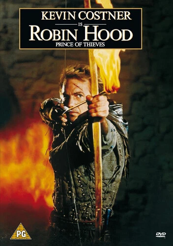 Robin Hood - Prince of Thieves DVD (2001) Kevin Costner, Reynolds (DIR) cert PG - Image 1 of 2