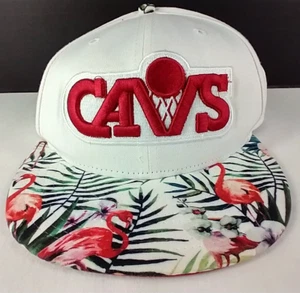 CAVS Cleveland Cavaliers NBA New Era 9Fifty Snapback Floral Tropical Cap Hat - Picture 1 of 10