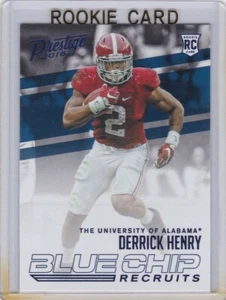 DERRICK HENRY ROOKIE CARD 2016 Prestige Football BLUE CHIP RECRUITS Titans RC - Bild 1 von 2