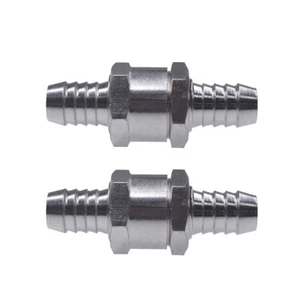 Paquete de 2 3/8 "10 mm Línea de combustible Válvula de retención en línea Combustible Gas diesel de ida sin retorno - Imagen 1 de 11