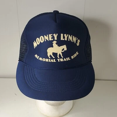 VTG Mooney Lynns Loretta Lynn Memorial Trail Ride Logo SnapBack Cap Trucker Hat - Image 1 of 4