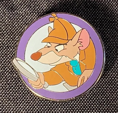 Disneyland DCA 2012 Good Vs. Evil Mystery Collection Pin Basil of Baker Street - Image 1 of 3