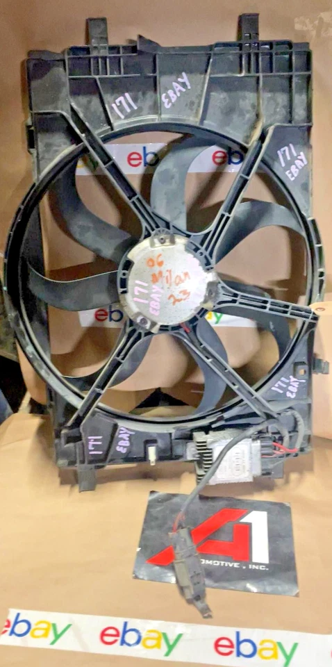 2006-2009 MERCURY MILAN FUSION 06 ZEPHYR Electric Cooling Motor OEM - Image 1 of 4