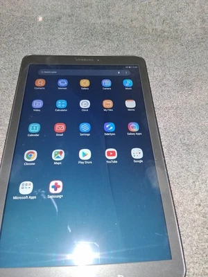 Samsung Galaxy Tab E  SM-T560NU 16GB Black Wifi Only Tablet 1.5GB RAM - Image 1 of 4